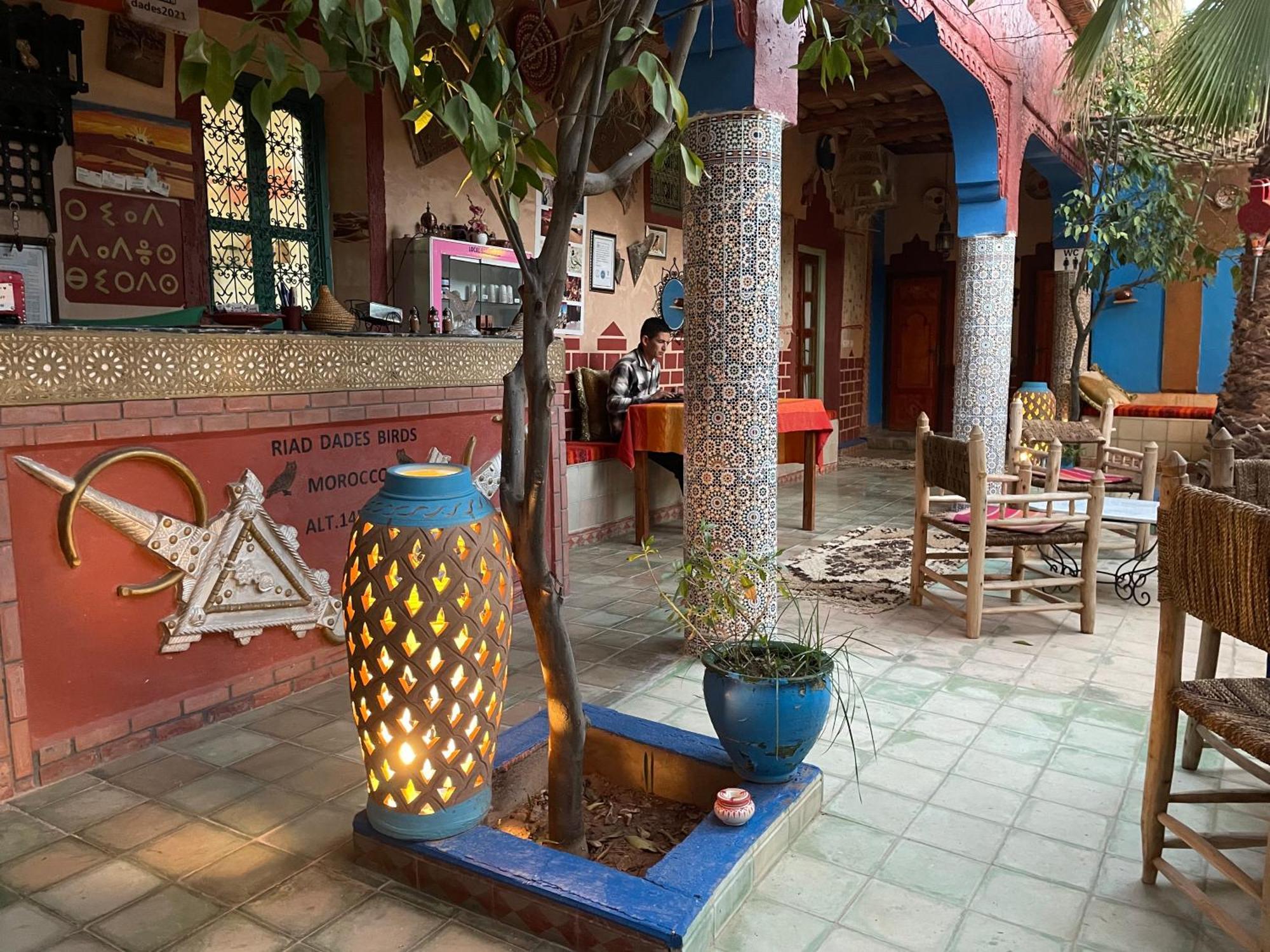 Riad Dades Birds Boumalne Exteriér fotografie